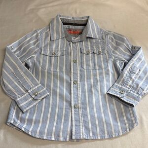 Marks & Spencer - Striped Button-Up Shirt